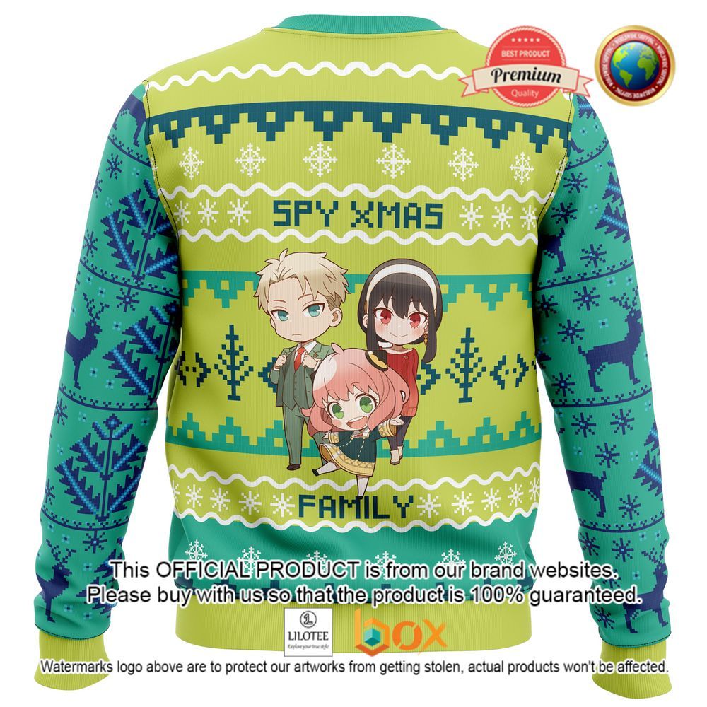 HOT Chibi Spy x Family Anime Sweater 2