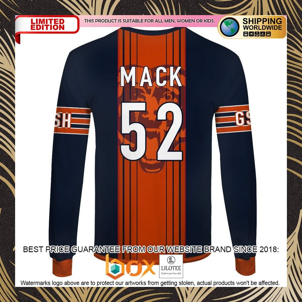 BEST Chicago Bears Khalil Mack #52 3D Shirt, Hoodie 7