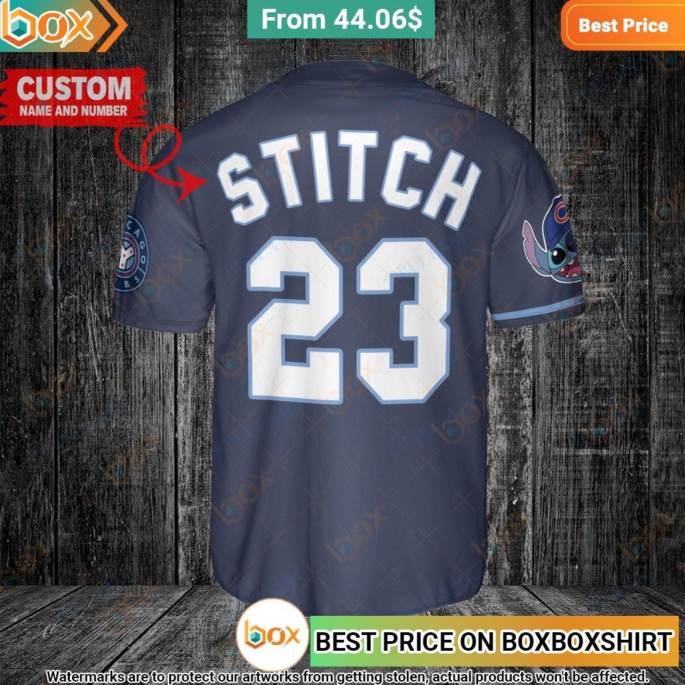 Chicago Cubs Stitch City Connect Personalized Baseball Jersey 5
