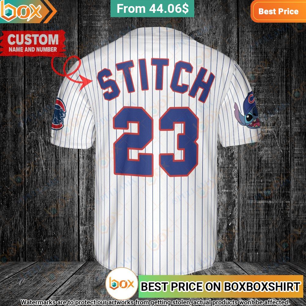 Chicago Cubs Stitch Personalized Baseball Jersey 5