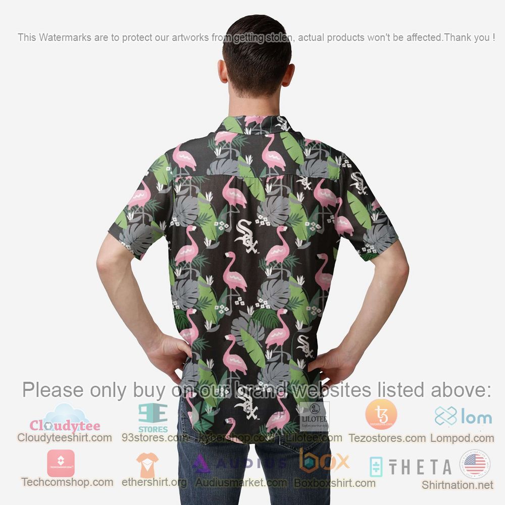 HOT Chicago White Sox Floral Button-Up Hawaii Shirt 2