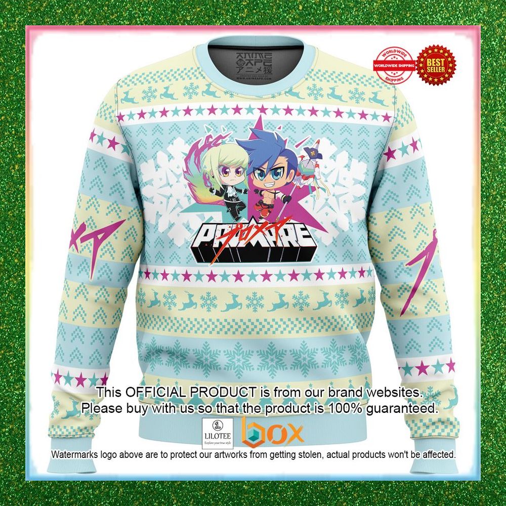 BEST Christmas Lio and Galo Promare Christmas Sweater 11