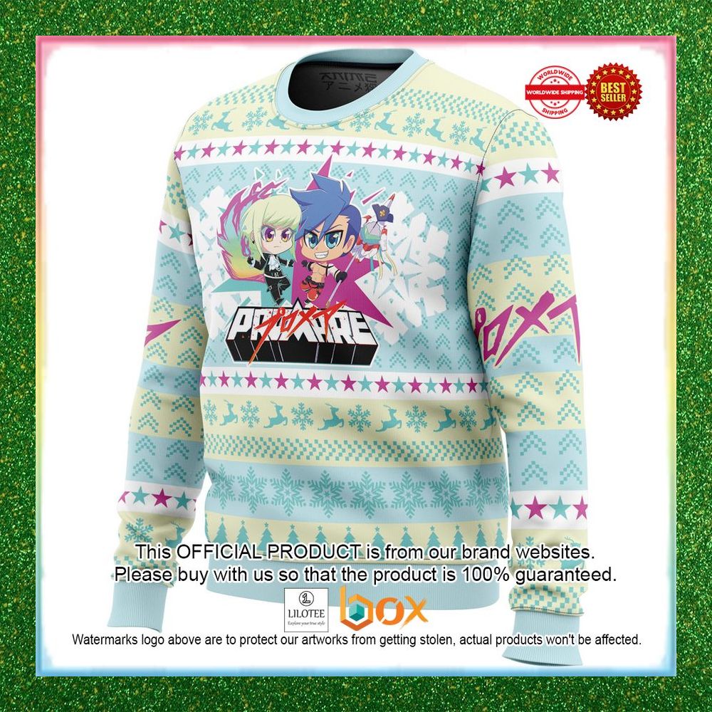 BEST Christmas Lio and Galo Promare Christmas Sweater 13