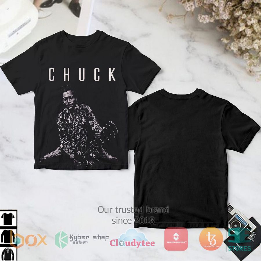 Chuck Berry Album 3D Shirt 1
