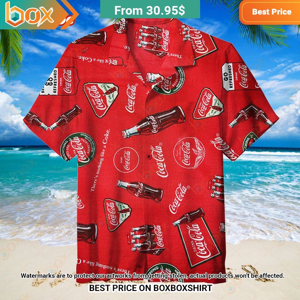 Coca-Cola Hawaiian Shirt 3