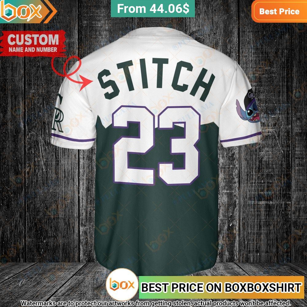 Colorado Rockies Stitch Personalized Baseball Jersey 3