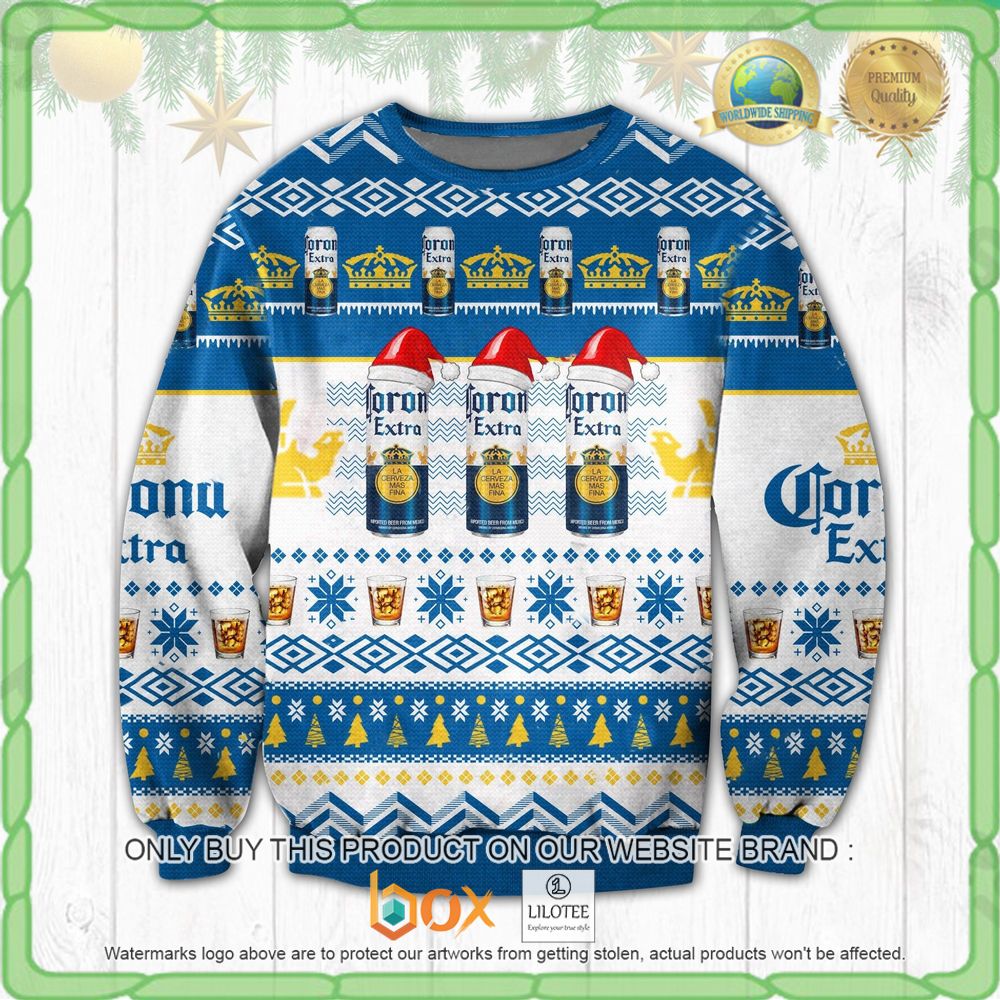 HOT Corona Extra Christmas Sweater 7