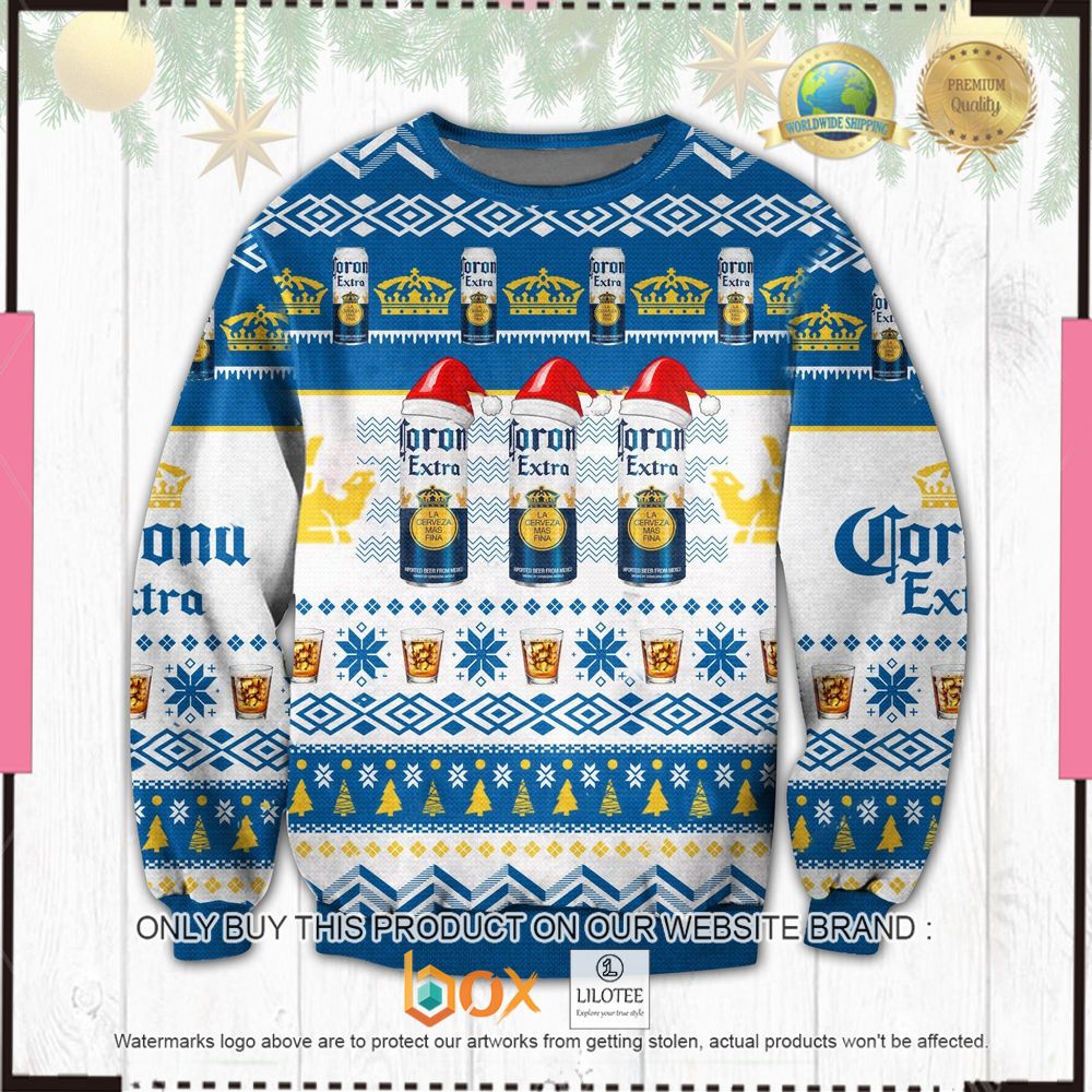 HOT Corona Extra Christmas Sweater 1
