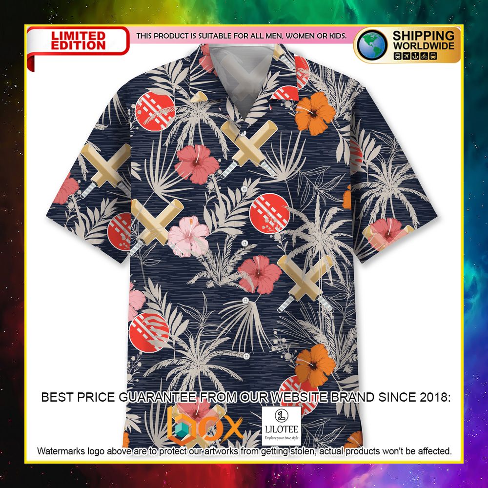 HOT Cricket Ball Nature Short Sleeve Hawaii Shirt 10