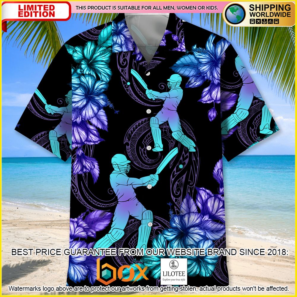 HOT Cricket Tropical Short Sleeve Hawaii Shirt 7