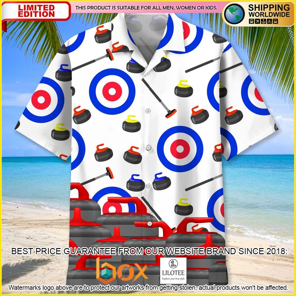 HOT Curling Pattern Short Sleeve Hawaii Shirt 7