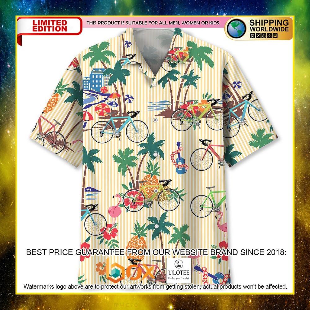 HOT Cycling Beach Short Sleeve Hawaii Shirt 3