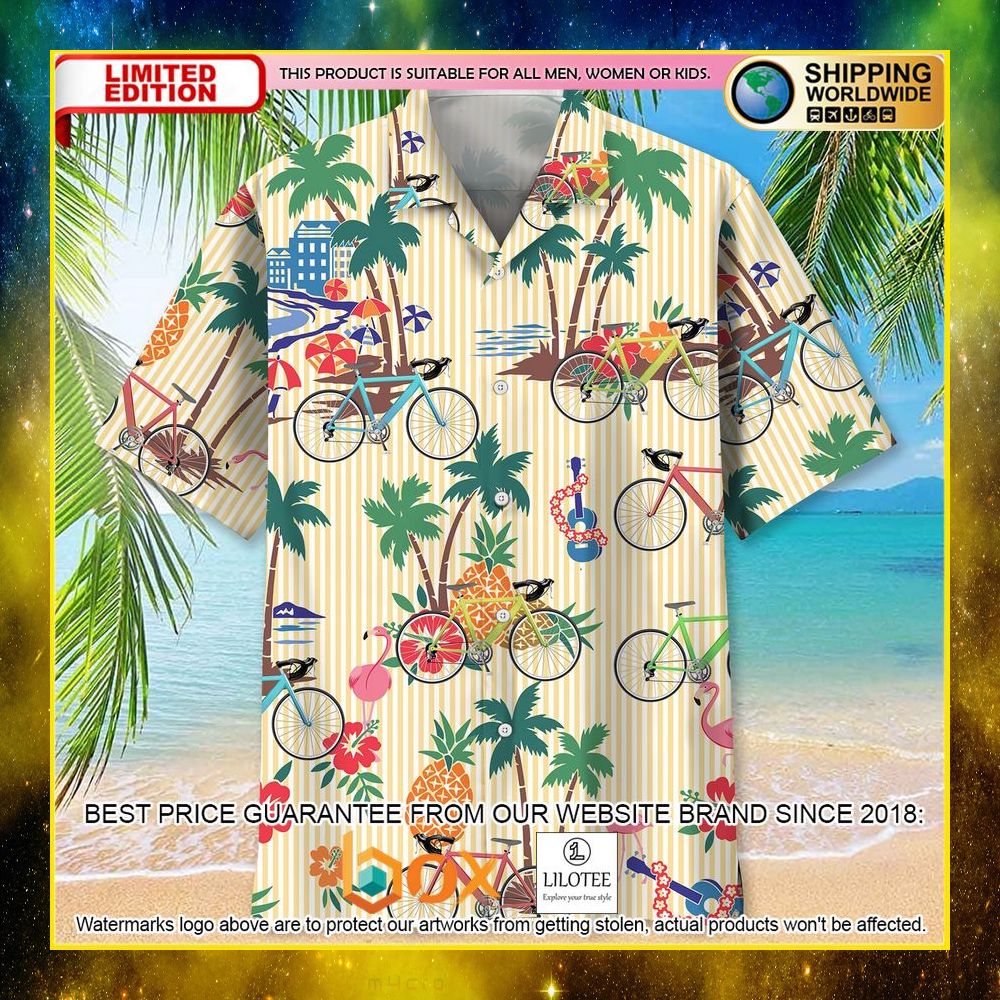HOT Cycling Beach Short Sleeve Hawaii Shirt 4