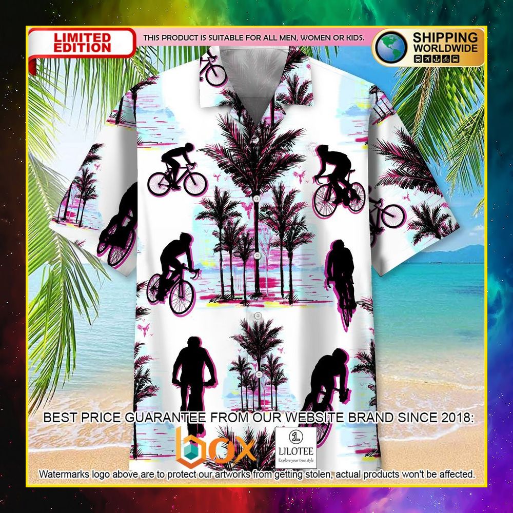 HOT Cycling Beach Lane Short Sleeve Hawaii Shirt 11