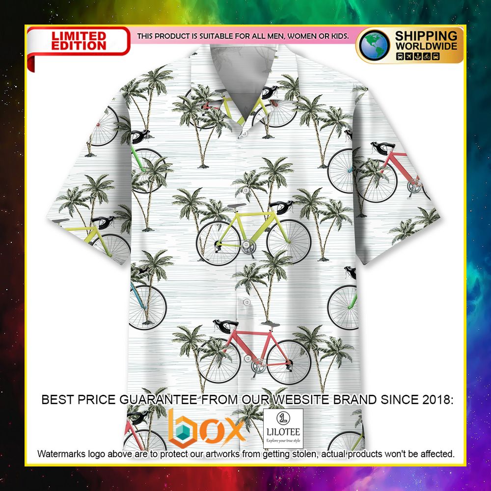 HOT Cycling Coconut Short Sleeve Hawaii Shirt 5