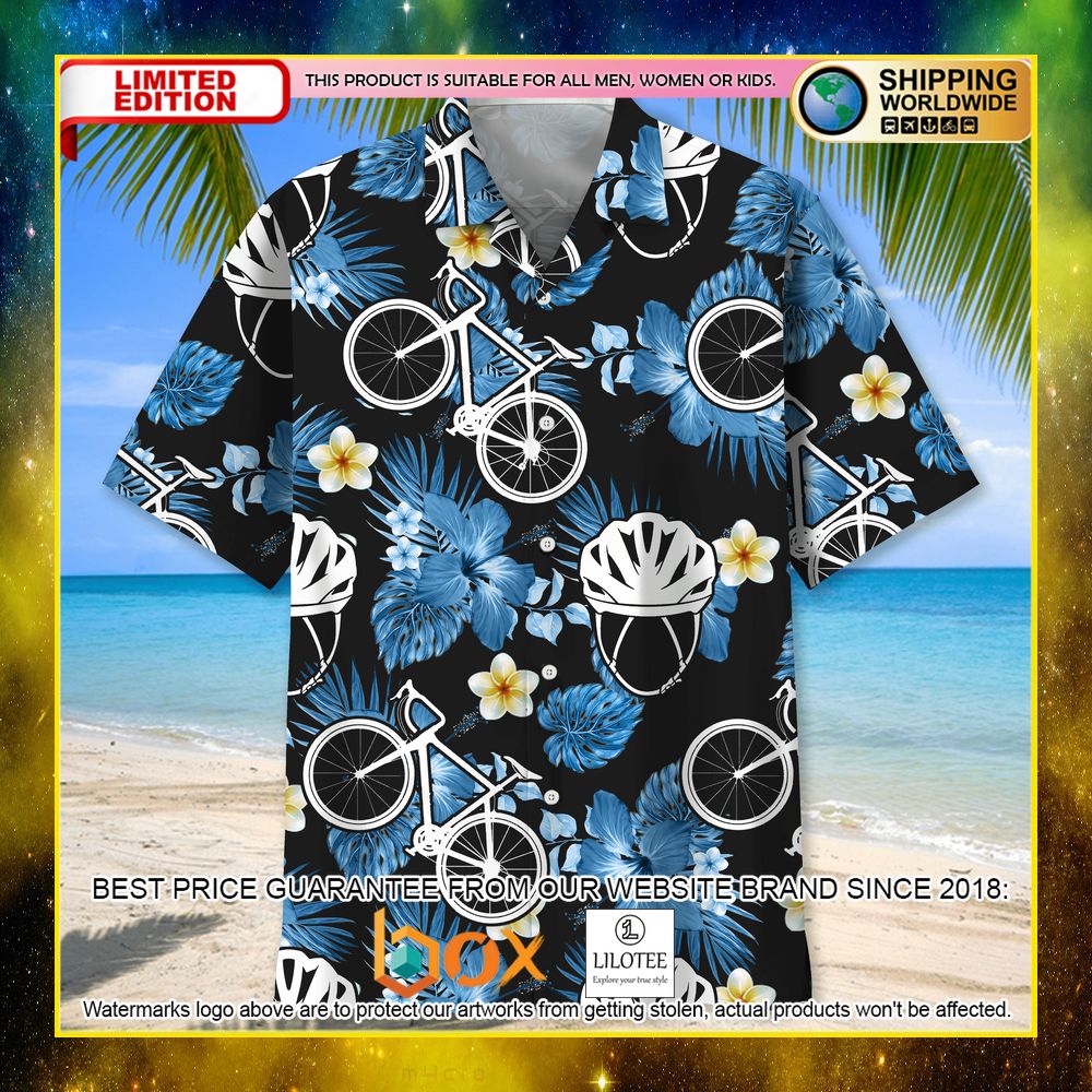 HOT Cycling Nature Color Short Sleeve Hawaii Shirt 4