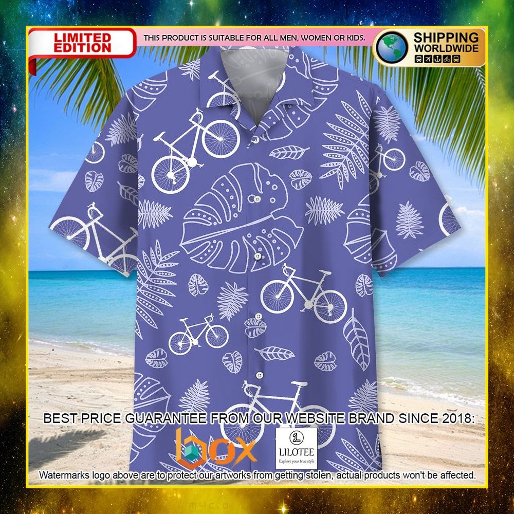 HOT Cycling Tropical Veri Peri Short Sleeve Hawaii Shirt 9