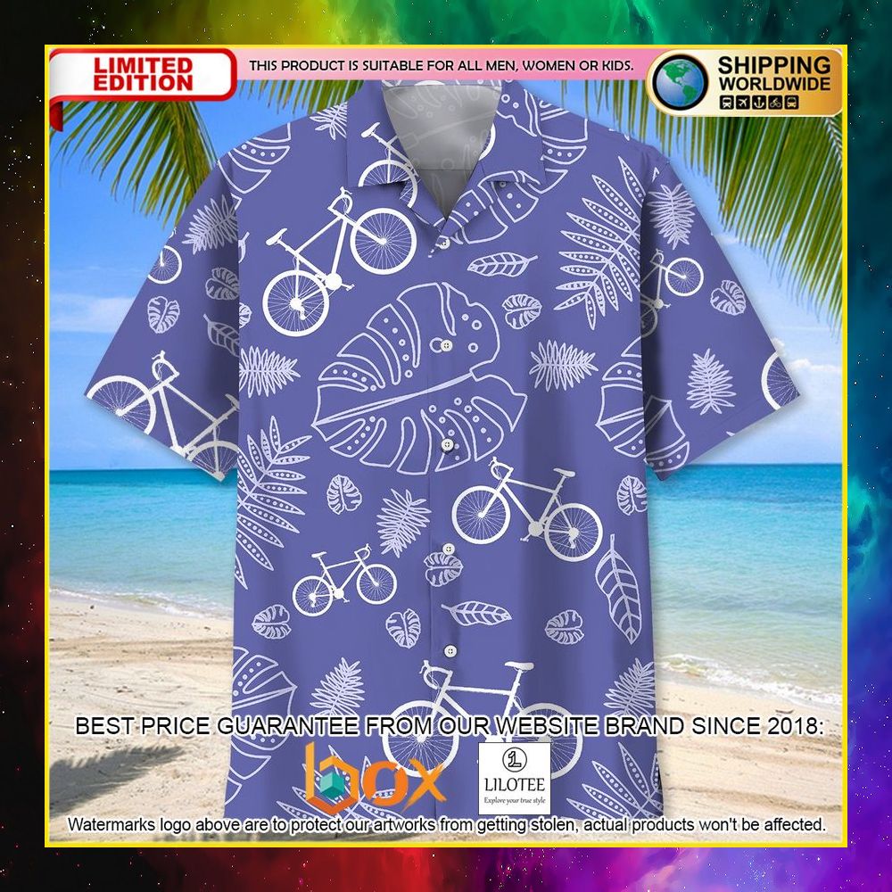 HOT Cycling Tropical Veri Peri Short Sleeve Hawaii Shirt 6