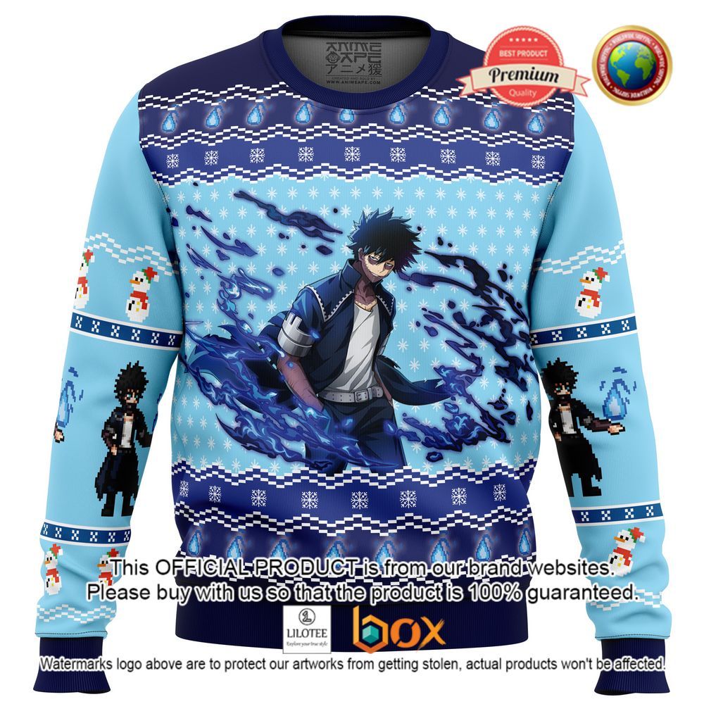 HOT Dabi Blueflame My Hero Academia Anime Sweater 1