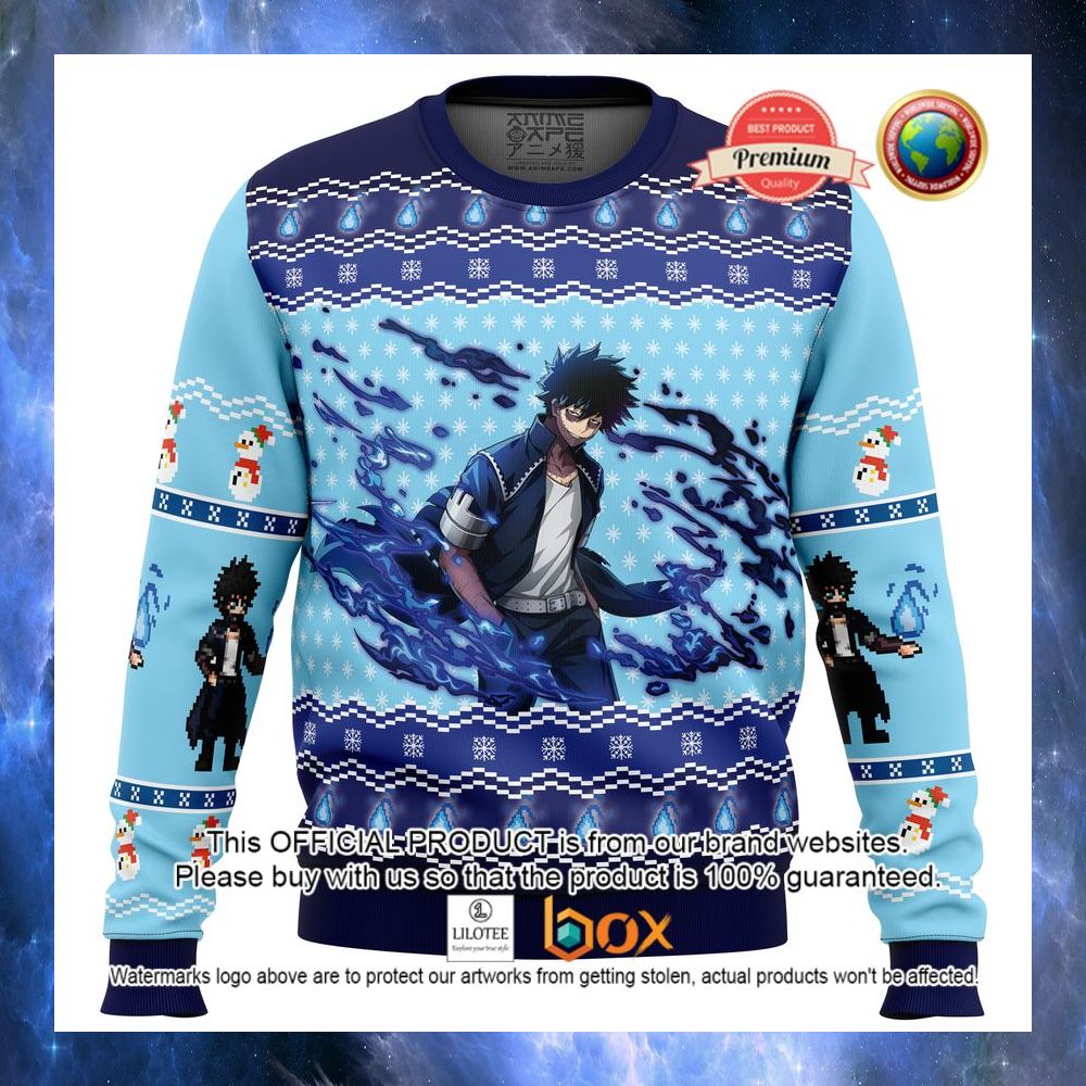 HOT Dabi Blueflame My Hero Academia Anime Sweater 5