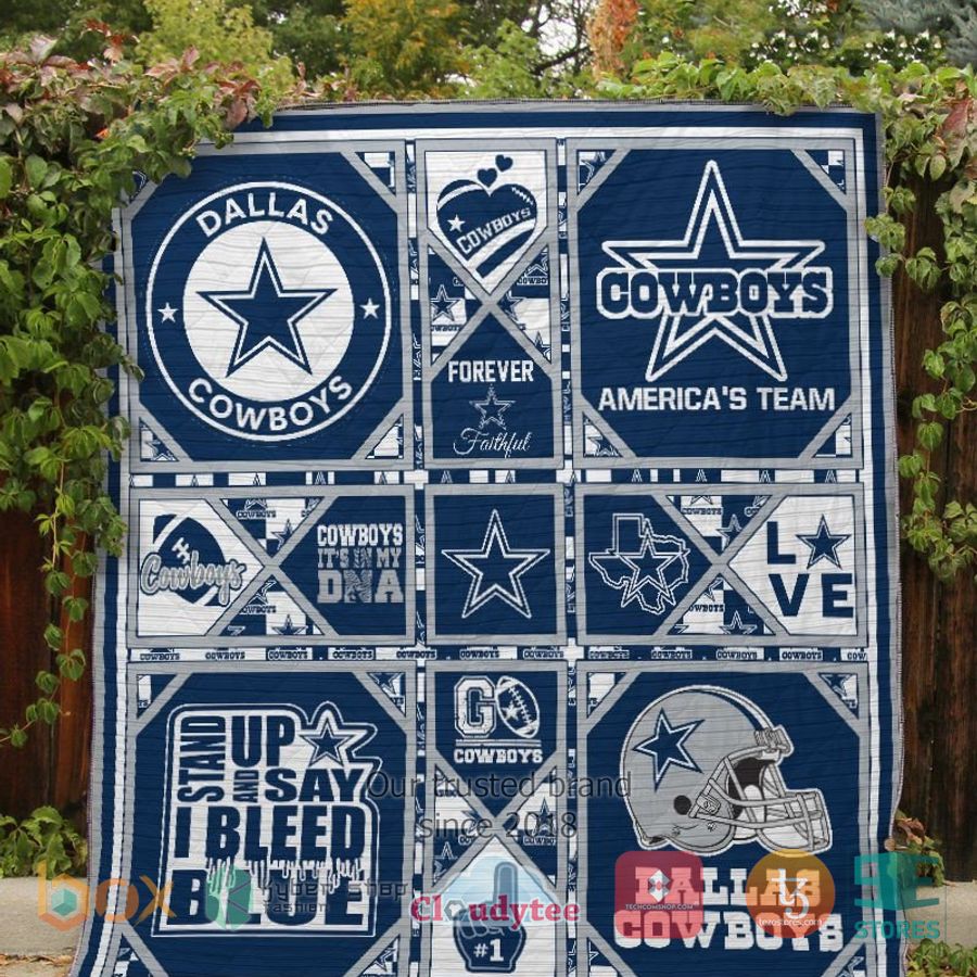 Dallas Cowboys America's Team Quilt 1