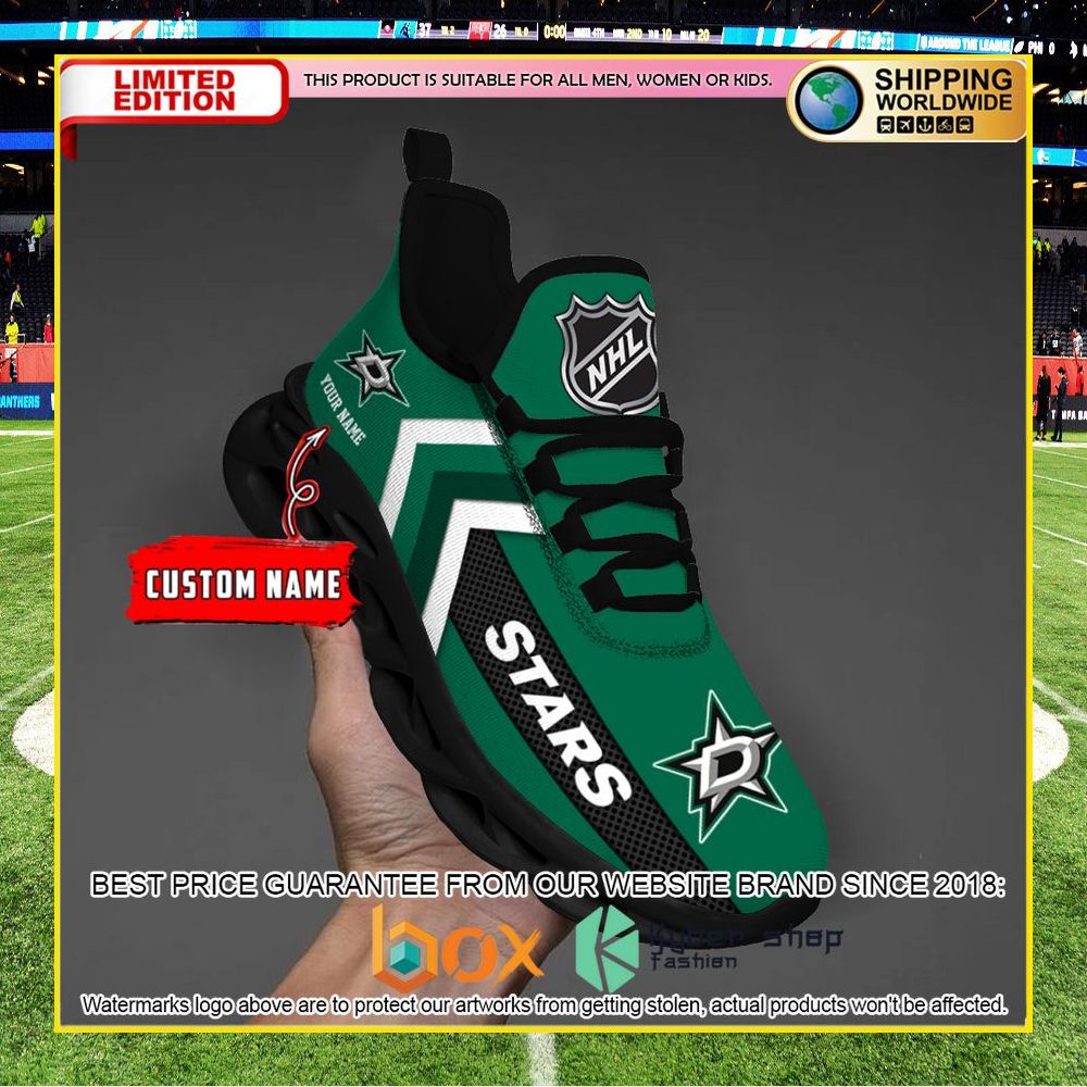 NEW Dallas Stars Custom Name Clunky Shoes 9