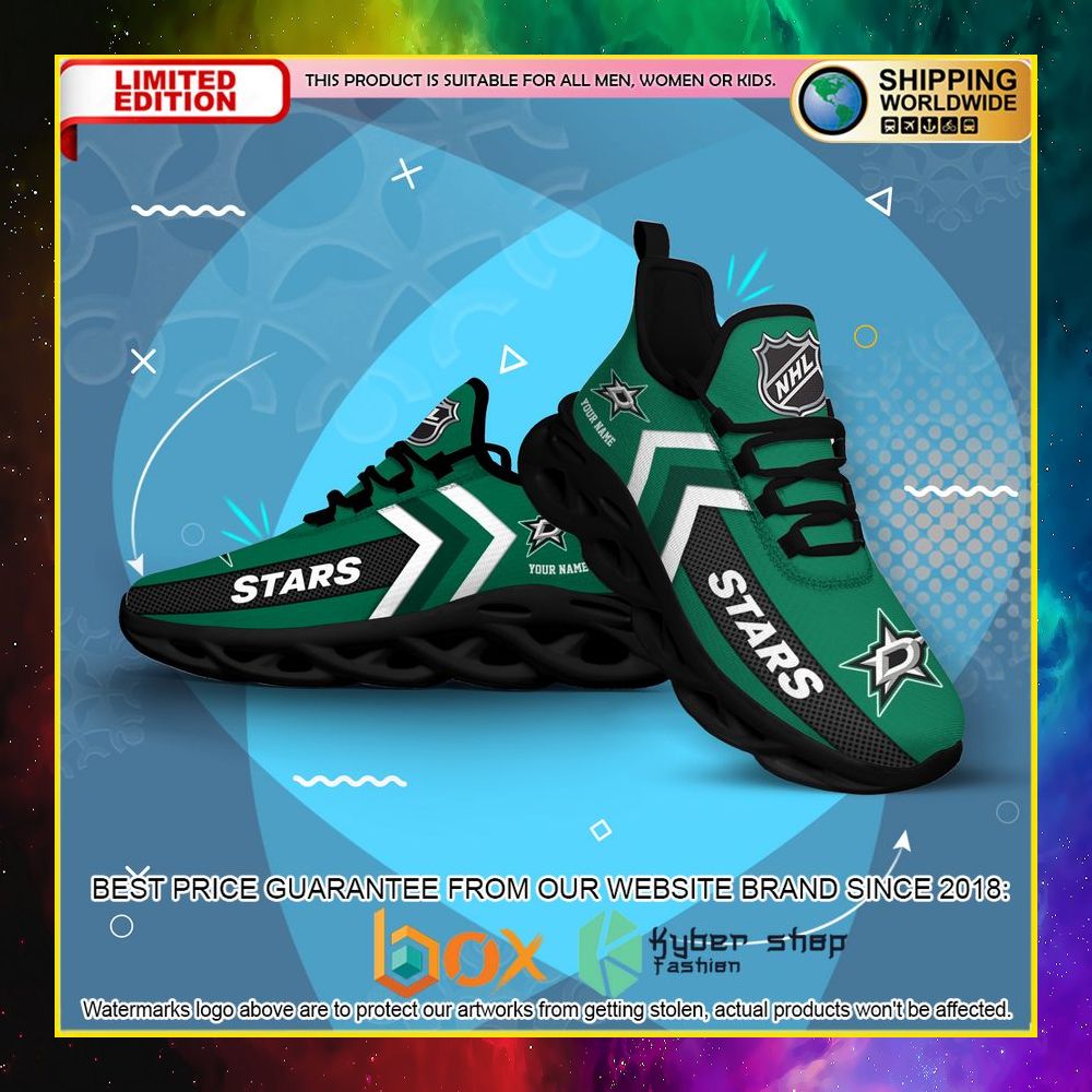 NEW Dallas Stars Custom Name Clunky Shoes 6