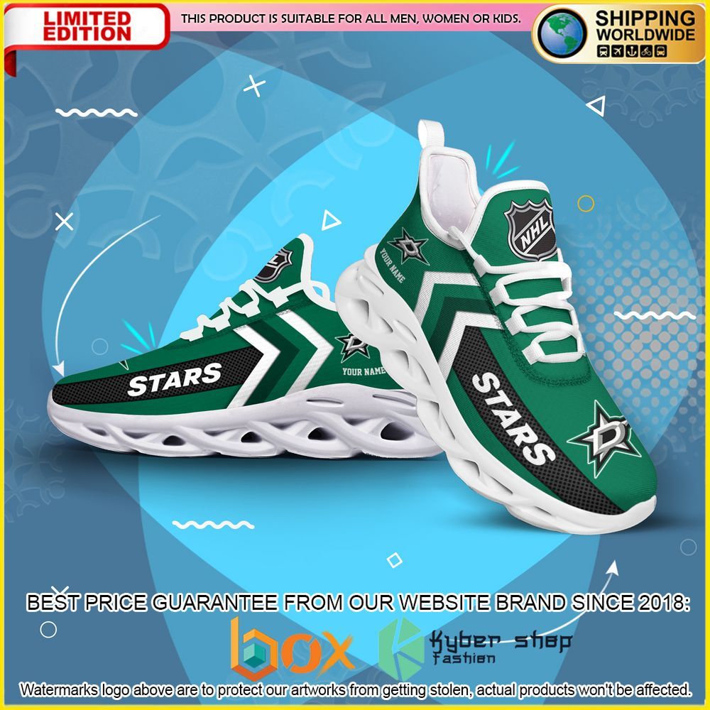 NEW Dallas Stars Custom Name Clunky Shoes 3