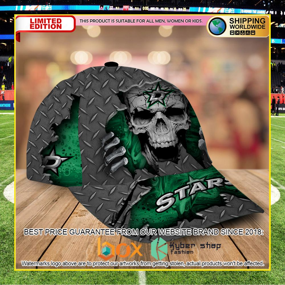 NEW Dallas Stars Custom Name NHL Skull Cap Hat 6