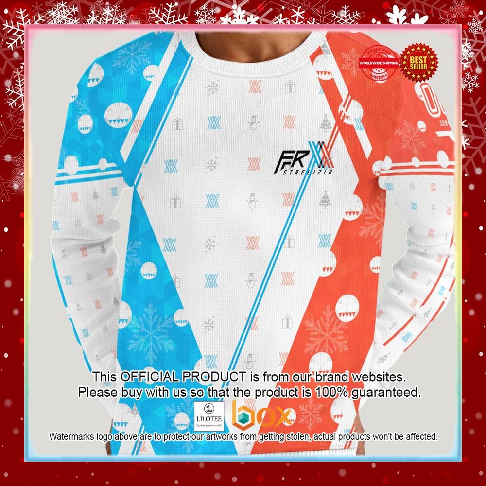 BEST Darling in the Franxx Strelizia Ugly Sweater 9