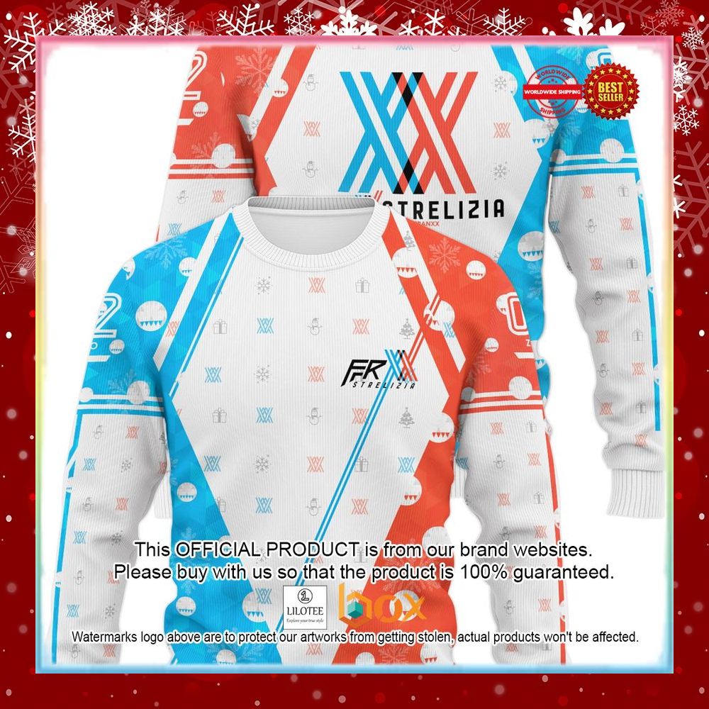BEST Darling in the Franxx Strelizia Ugly Sweater 10