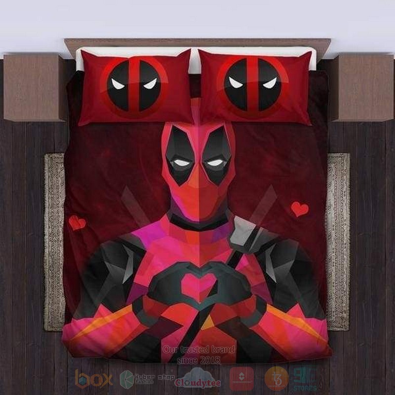 Deadpool Love Bedding Set 1