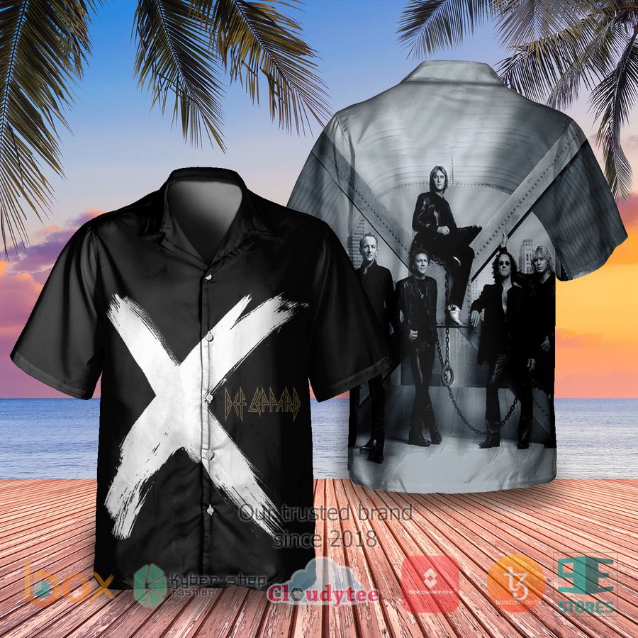 Def Leppard X Album Hawaiian Shirt 1