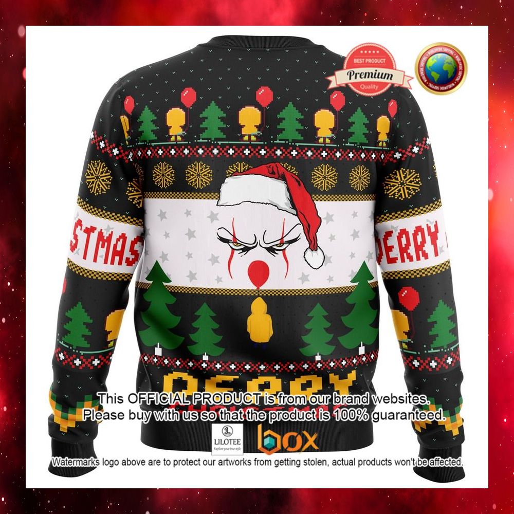 HOT Derry Pennywise IT Sweater 4