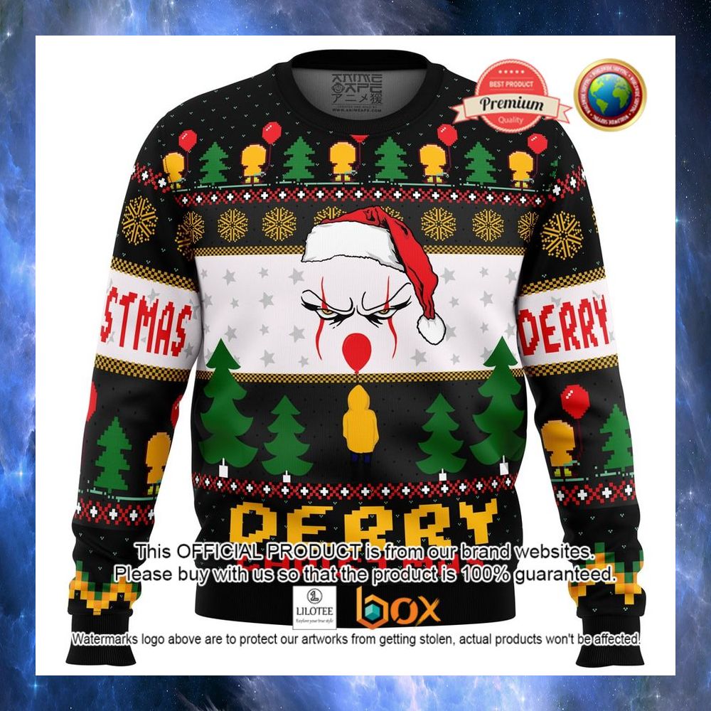 HOT Derry Pennywise IT Sweater 5