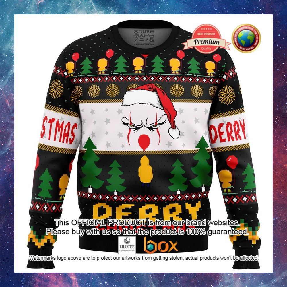 HOT Derry Pennywise IT Sweater 3