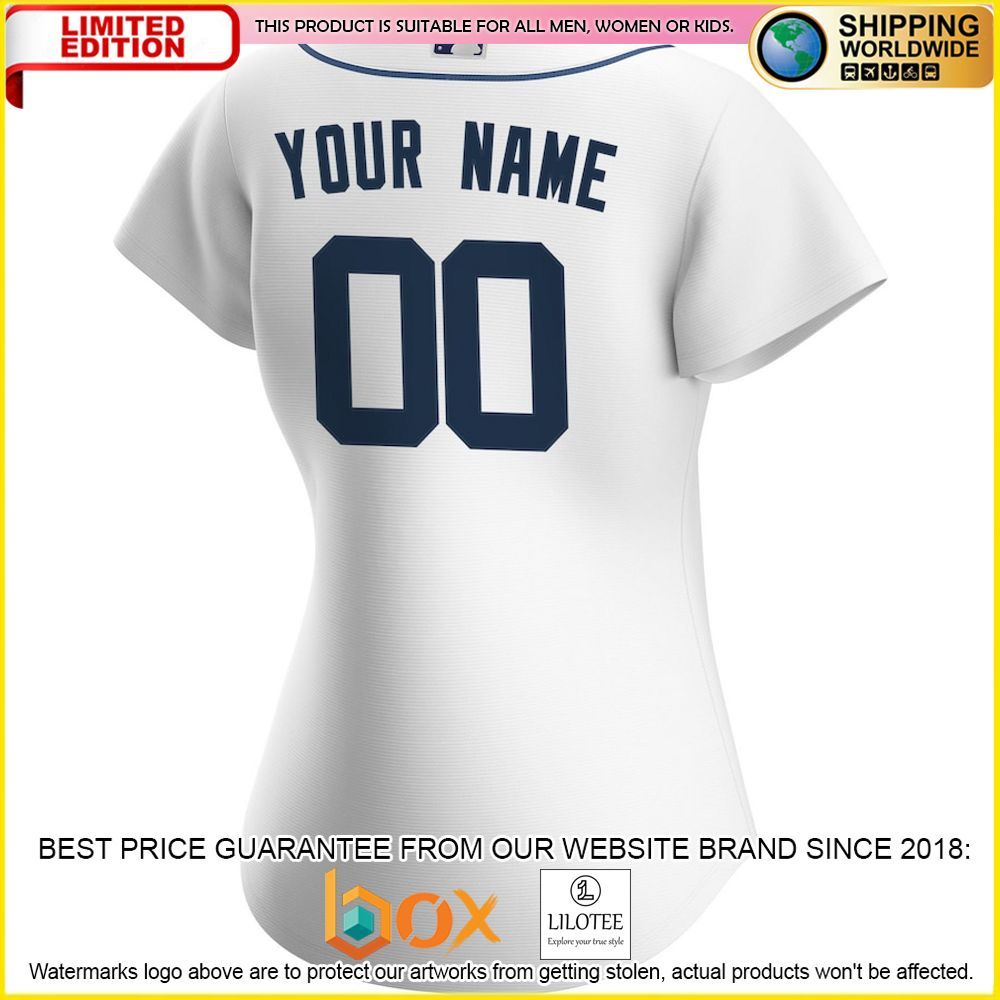 HOT Detroit Tigers Women's Custom Name Number White Baseball Jersey Shirt 3