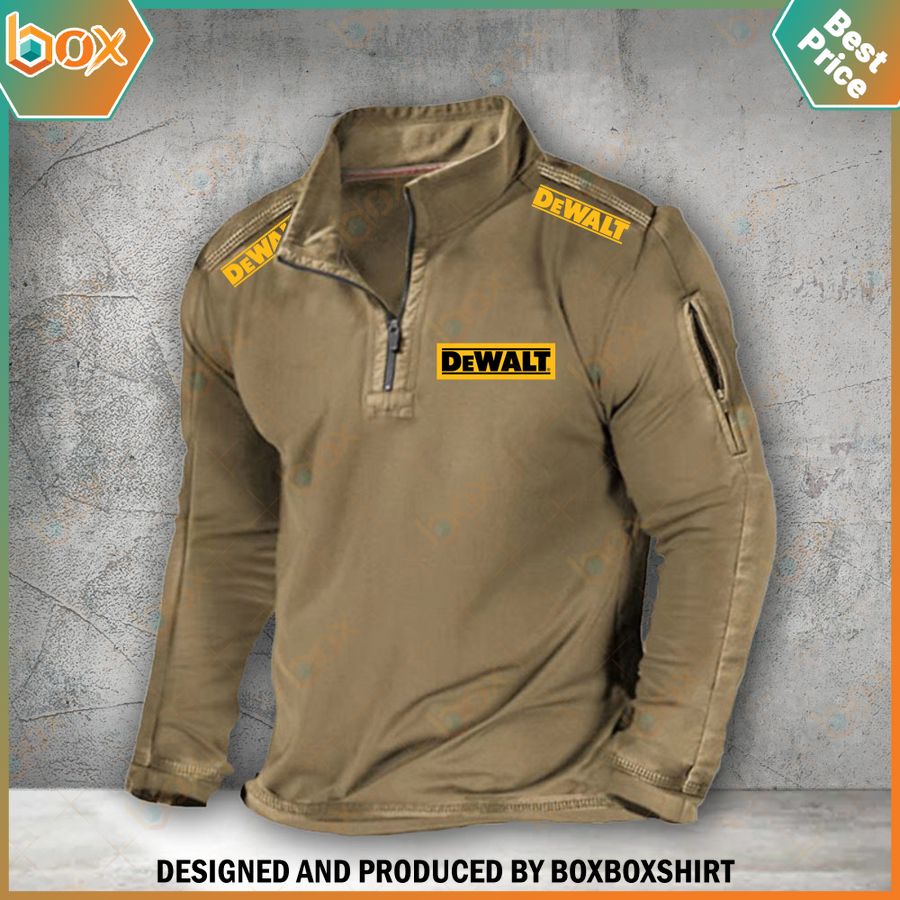 DeWalt tactical waffle zip jacket 10