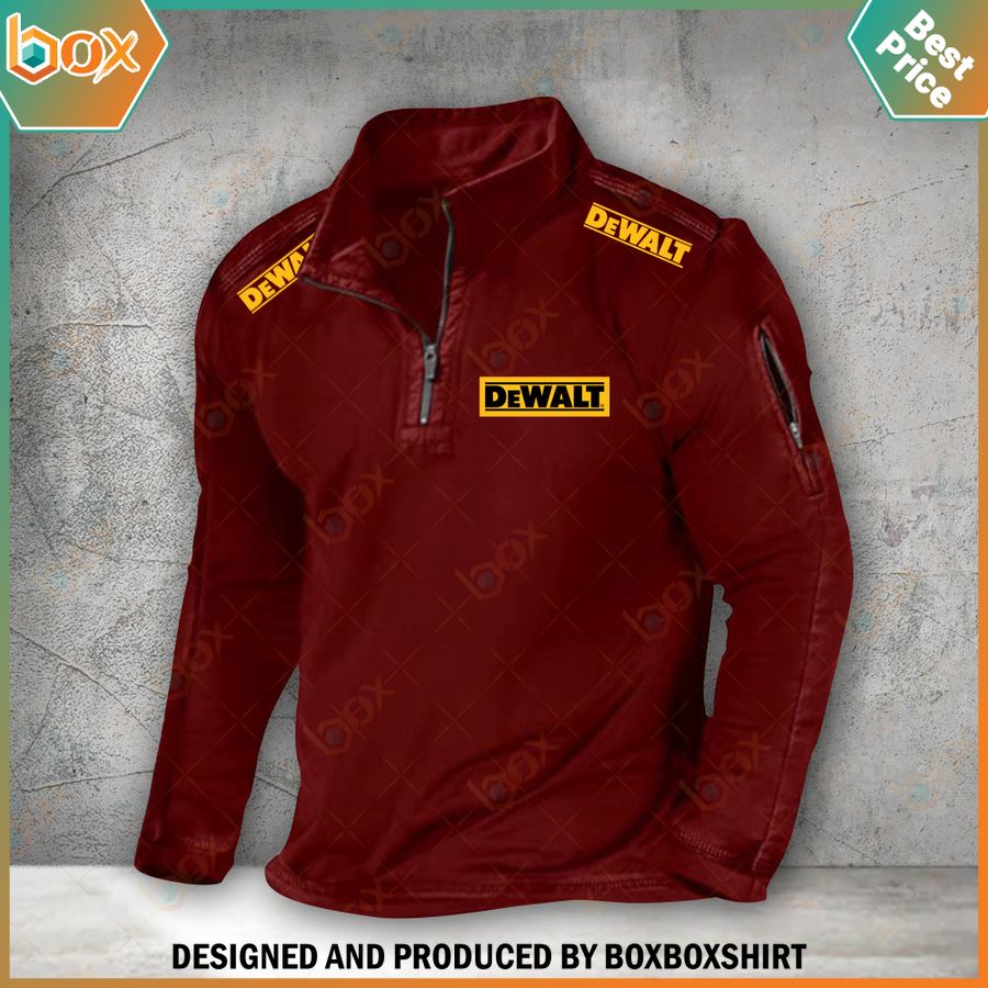 DeWalt tactical waffle zip jacket 6