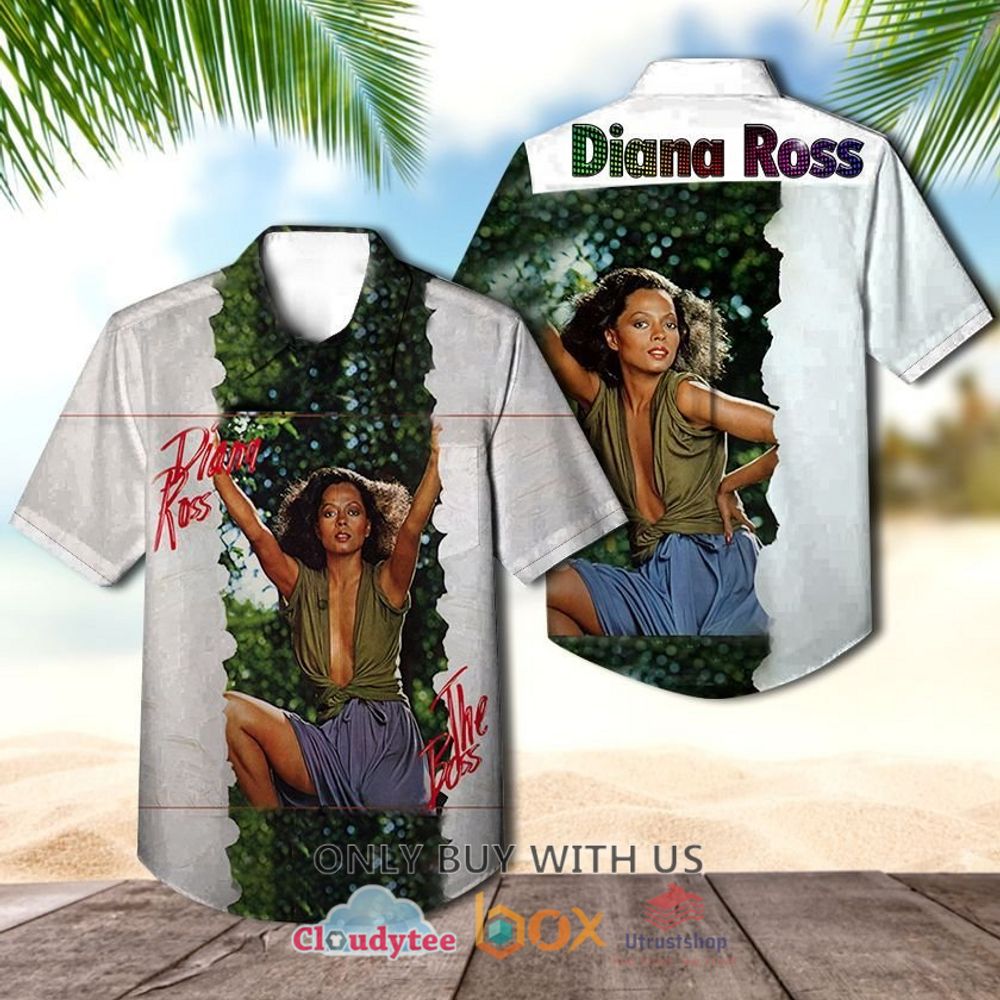 Diana Ross The Boss Albums Hawaiian Shirt 1