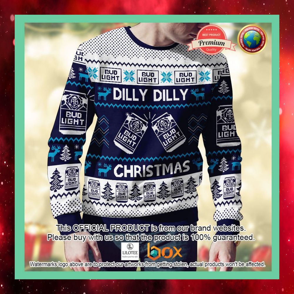 HOT Dilly Dilly Bud Light Sweater 3