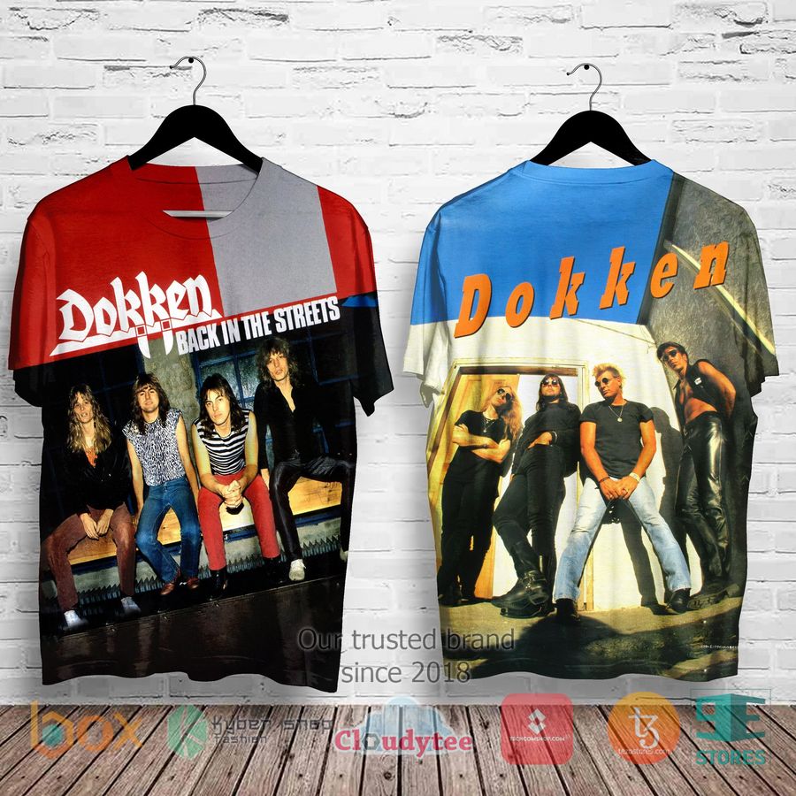 Dokken Back for the Attack Album 3D Shirt 1