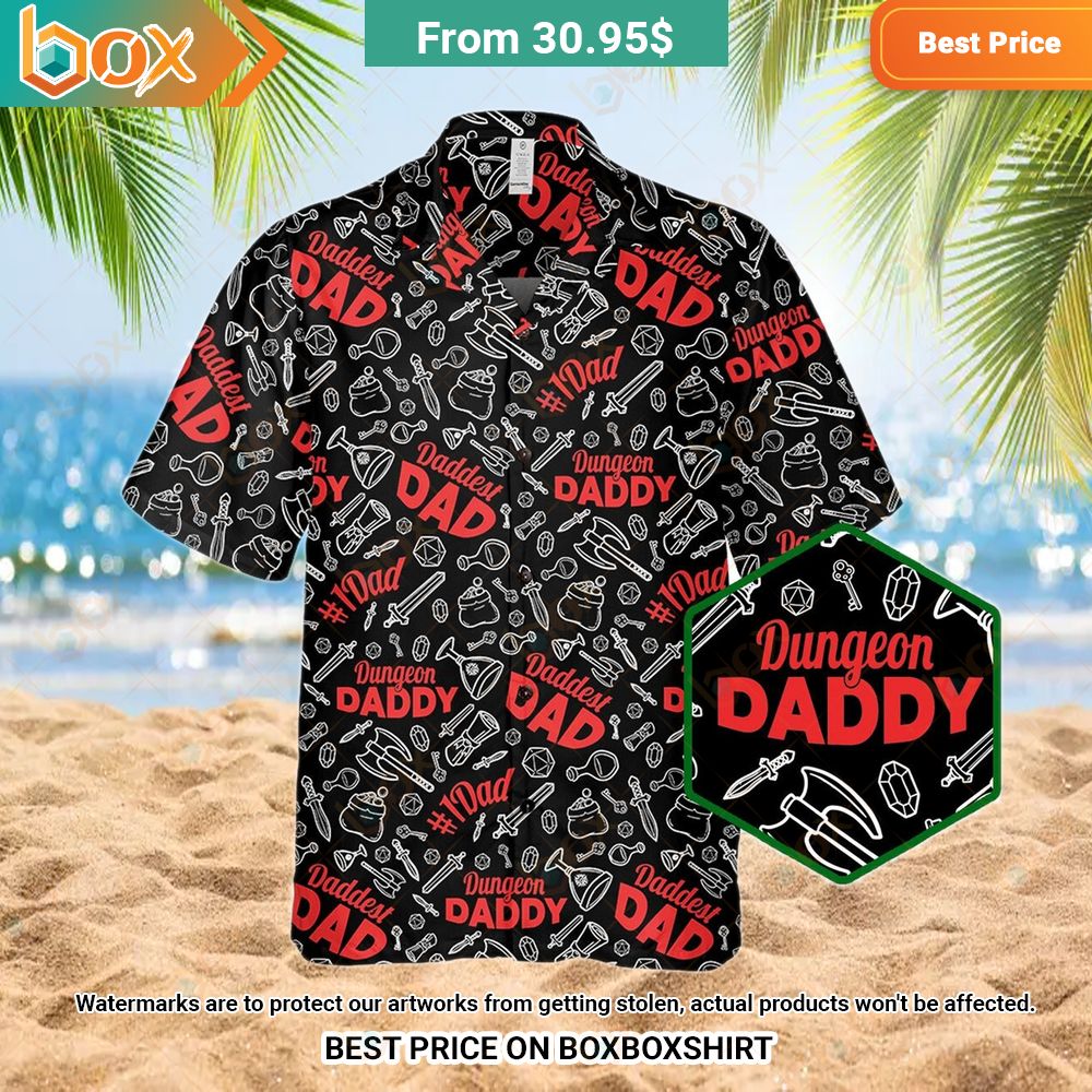 Dungeons & Dragons Daddy Black Hawaiian Shirt 9