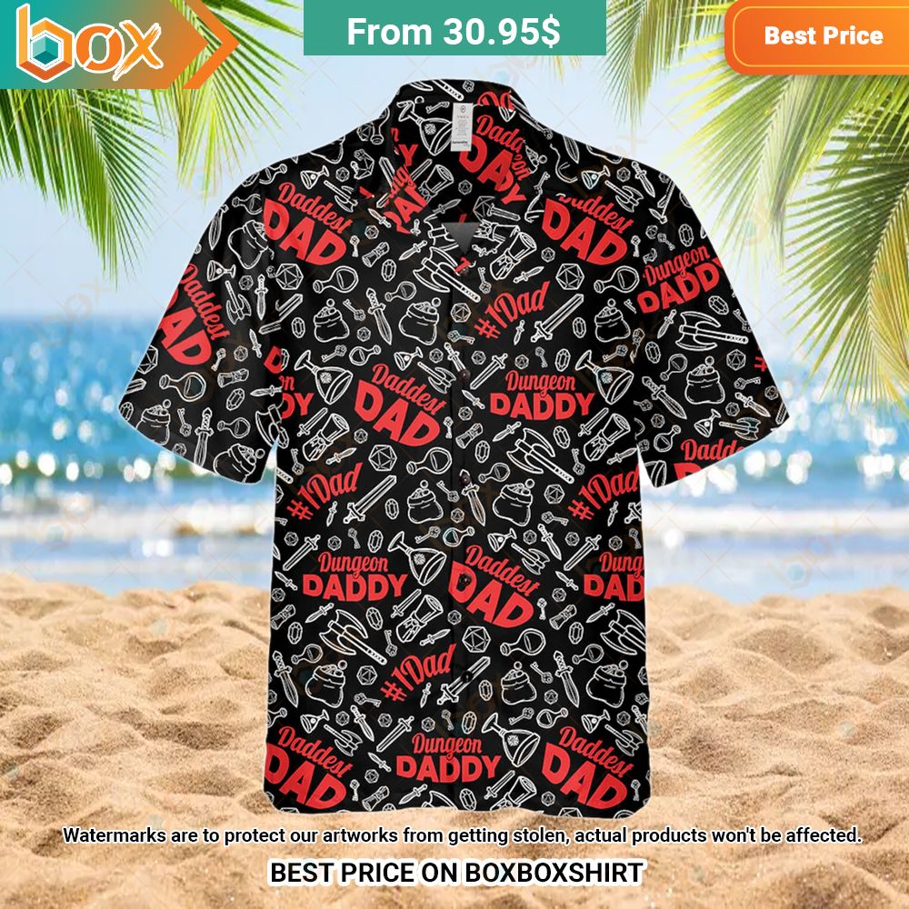 Dungeons & Dragons Daddy Black Hawaiian Shirt 12