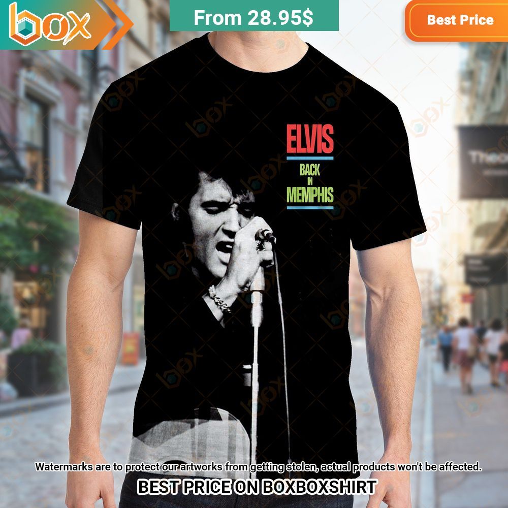Elvis Presley Back in Memphis Album Shirt 1