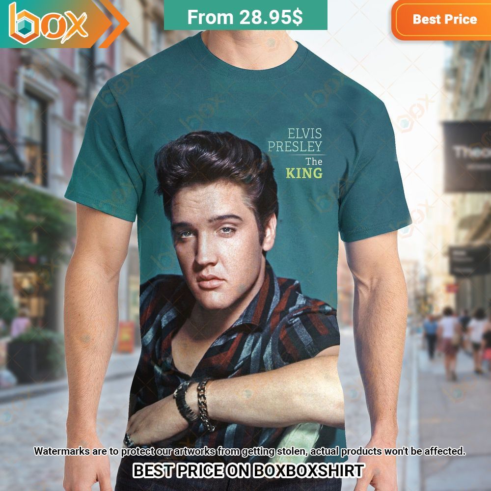 Elvis Presley The King Album Shirt 1