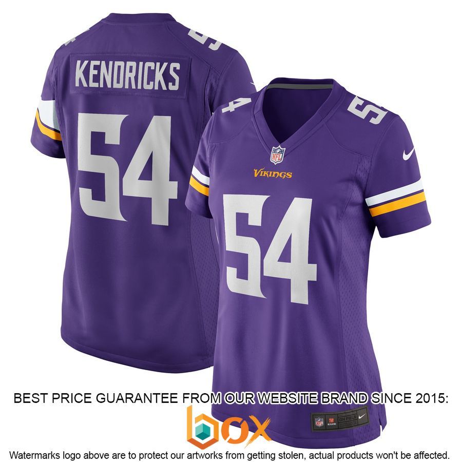 NEW Eric Kendricks Minnesota Vikings Women's Purple Football Jersey 16