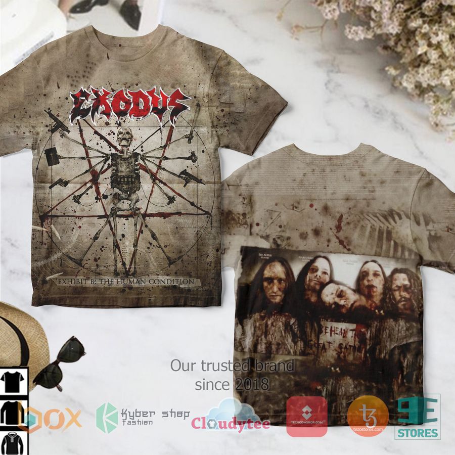 Exodus-Exhibit B-The Human Condition 3D Shirt 1