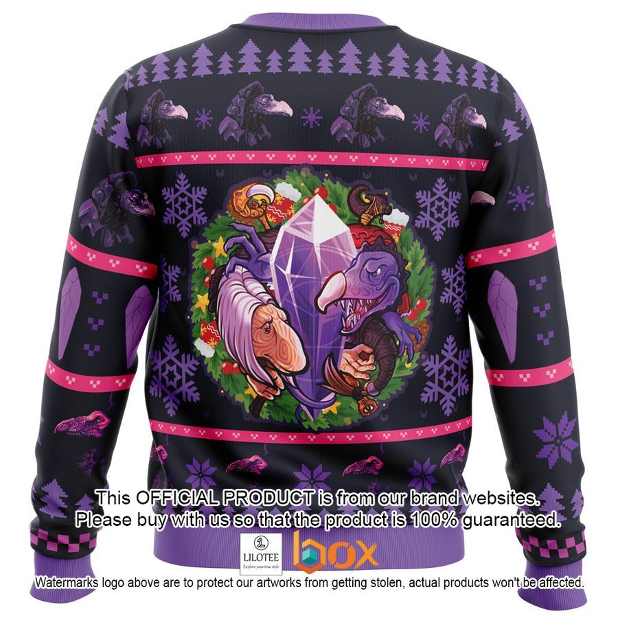 BEST Fantasy Puppet Christmas Dark Crystal Christmas Sweater 3