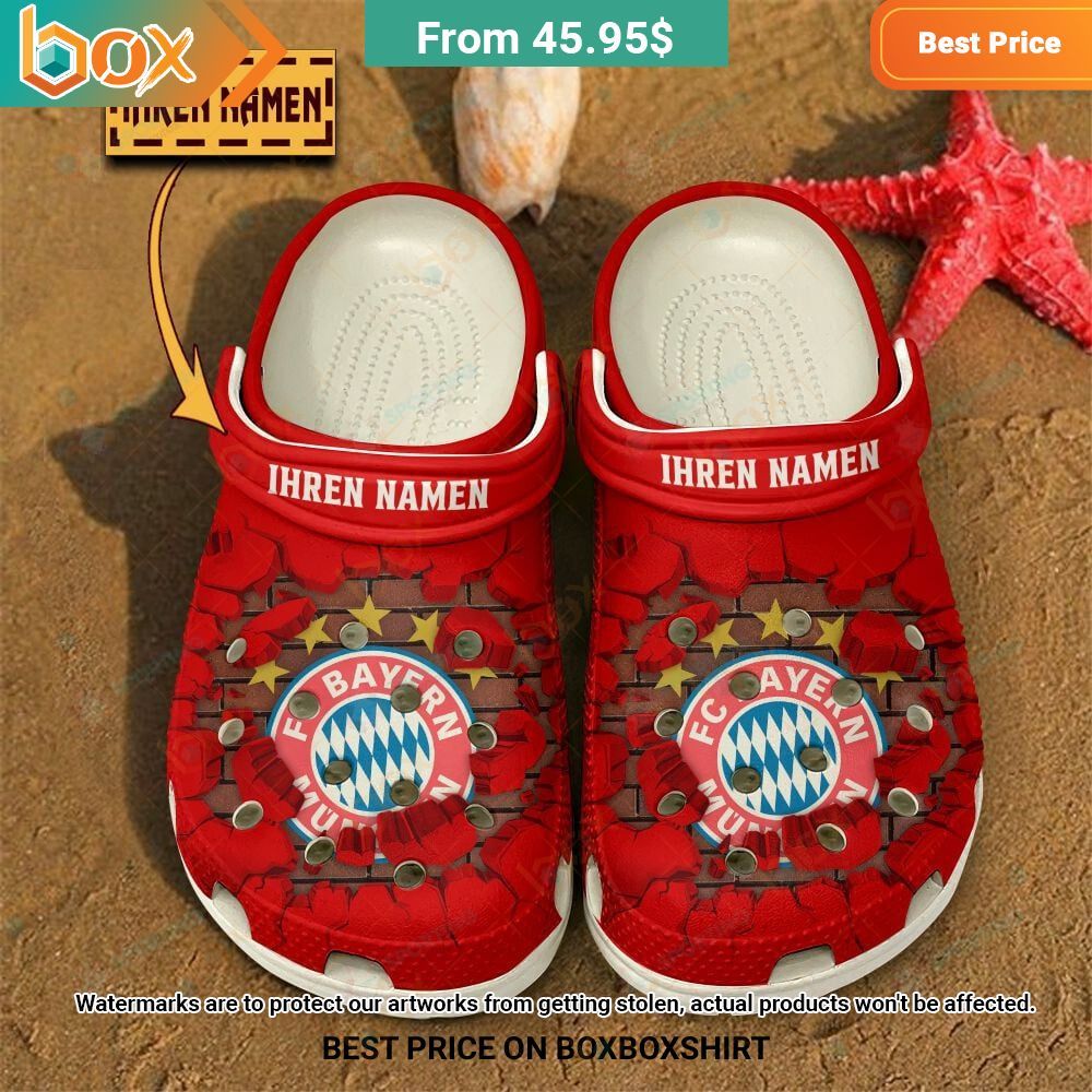 fc bayern munchen custom crocs clog shoes 1 326